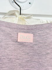 D&G Dolce & Gabbana "Shopping Makes Me Feel Better" Graphic Tee - S