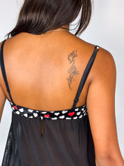Dolce & Gabbana 2000s Heart Print Camisole – S