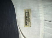 Pennyblack 1990s White Pintucked Linen Wrap Blouse - M