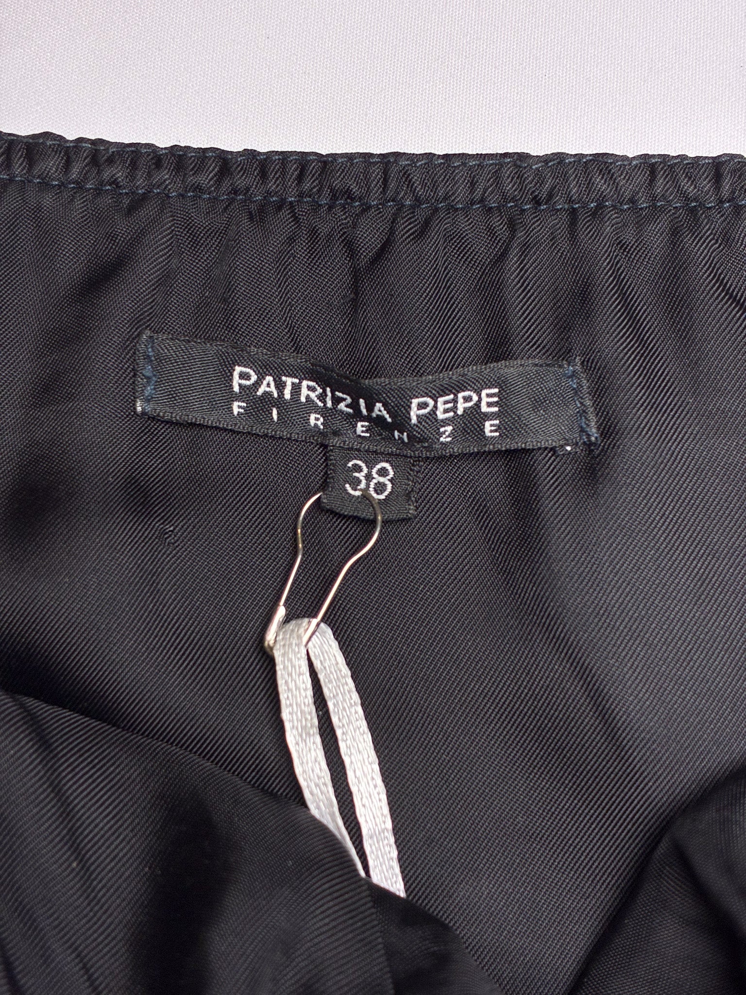 Patrizia Pepe 2000s Black Rosette Halter Bubble Mini Dress - XS/S