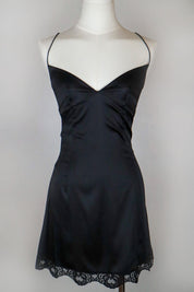 Dolce & Gabbana 2004 Silk Leopard & Lace Dress with Slip – XS