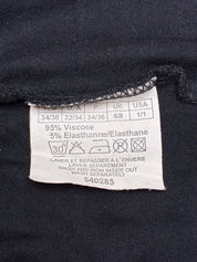 Chantal Thomass 2000s Black Sequin Ribbon Tank Top - S/M