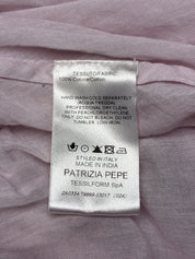 Patrizia Pepe 2000s Lavender Tiered Dip-Dye Maxi Dress - M