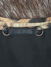 Just Cavalli Classic 2000s Leopard Print Slip Dress