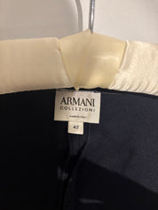 Armani Collezioni 2000s Navy Peplum Blouse - M