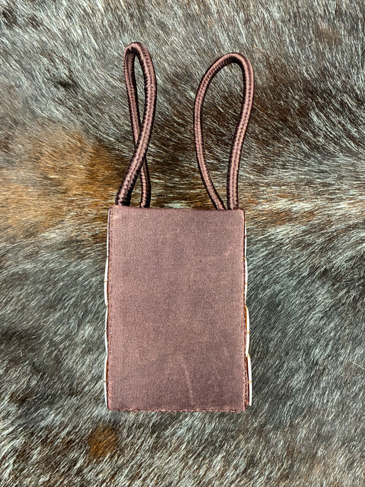 Vintage Mother of Pearl Mosaic Handbag