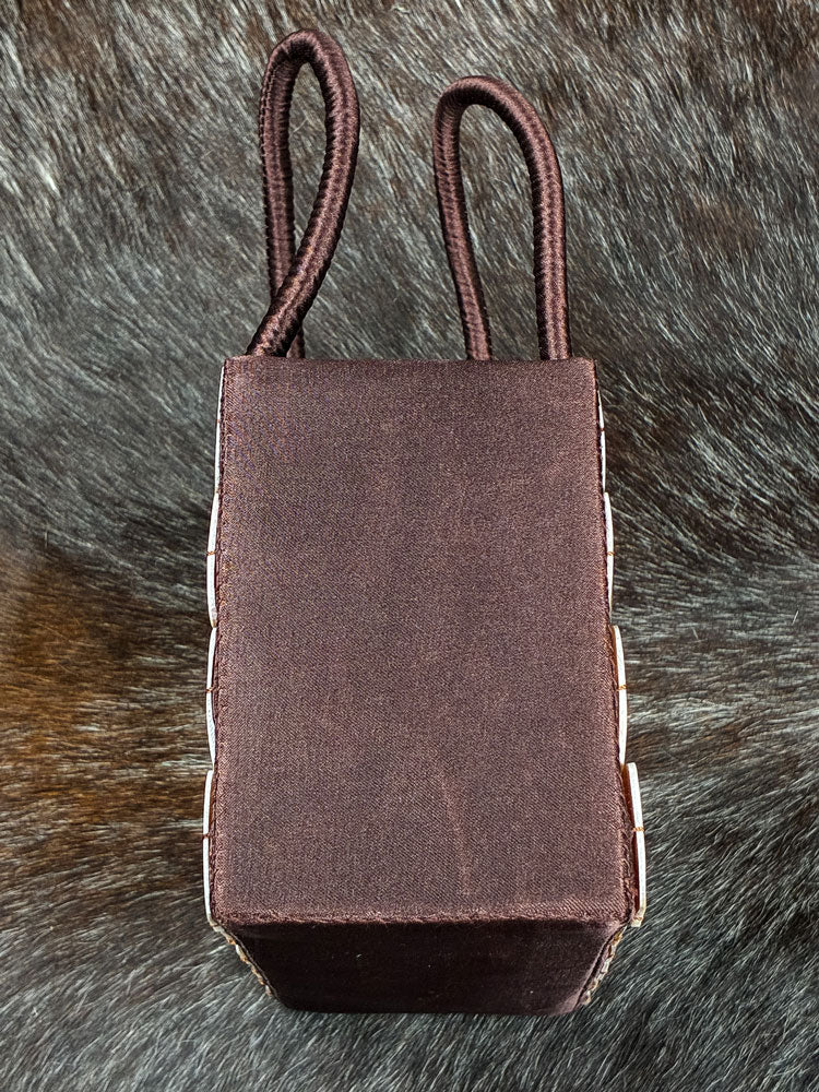 Vintage Mother of Pearl Mosaic Handbag