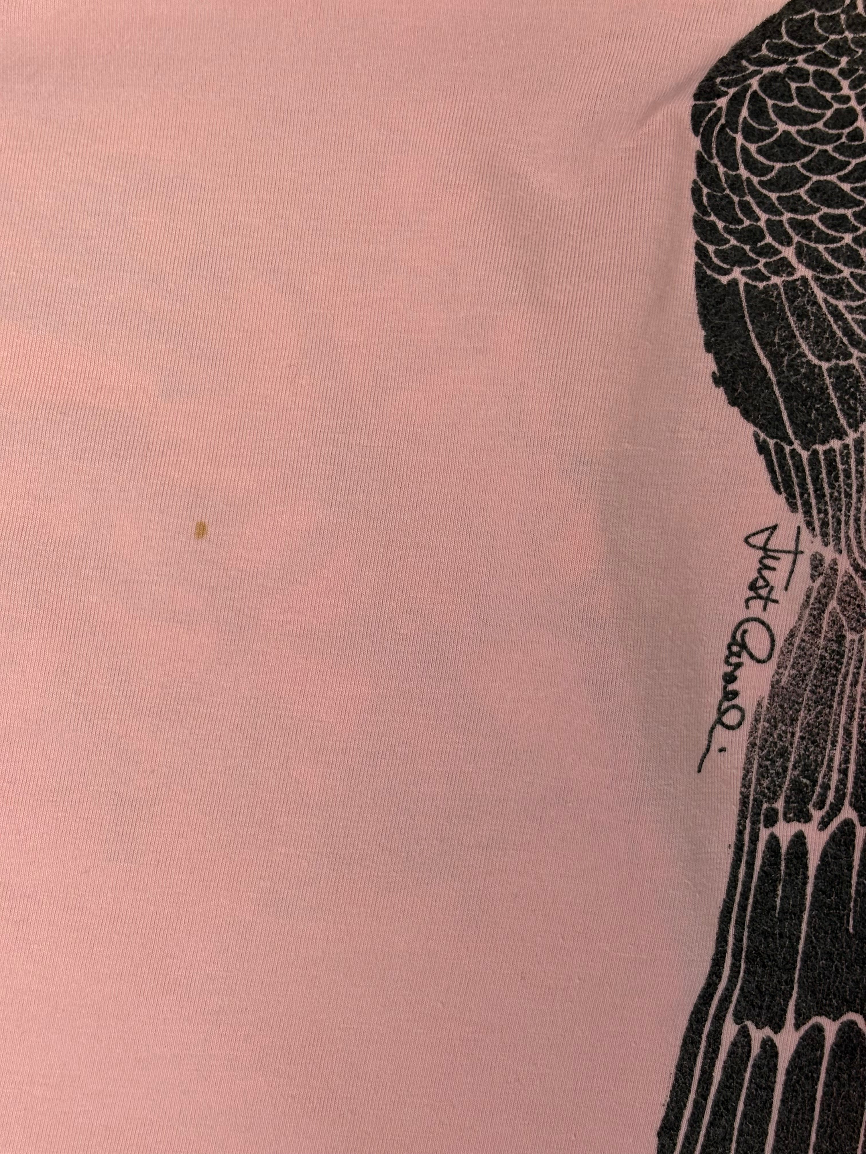 Just Cavalli 2000s Pink Cockatoo Print Tank Top - S/M