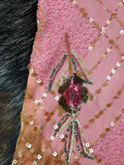 Aftershock 1990s Hand-Beaded Silk Maxi Dress