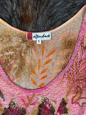 Aftershock 1990s Hand-Beaded Silk Maxi Dress