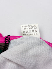 2000s Camouflage Pink Trim Triangle Bikini Set - XS-M