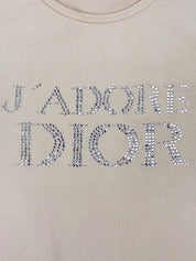 Christian Dior 2000s “J’Adore Dior” Rhinestone Tee