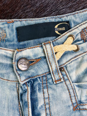Just Cavalli Light Denim Jeans with Rope Detail