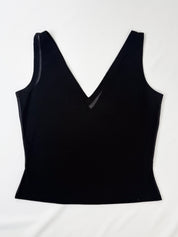 Compagnia Italiana 2000s Black Butterfly Sequin Tank Top - S