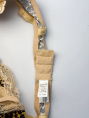 D&G Dolce & Gabbana 2000s Leopard Lace Underwired Bra and Brief Set - 30B / M