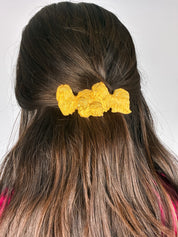 DAM Signed Pekingese Hair Clip