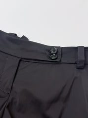 Elisabetta Franchi Celyn b. 2000s Black Bubble Shorts - S