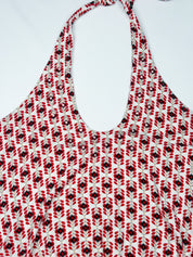 Occhi Verdi La Perla crystal embellished two-piece set detail