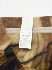 Plein Sud Jeans 1990s Earthy Mohair Pleated Mini Skirt - S