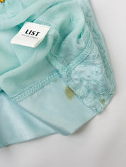List 2000s Mint Mesh Gem Rhinestone Embellished Cami - M