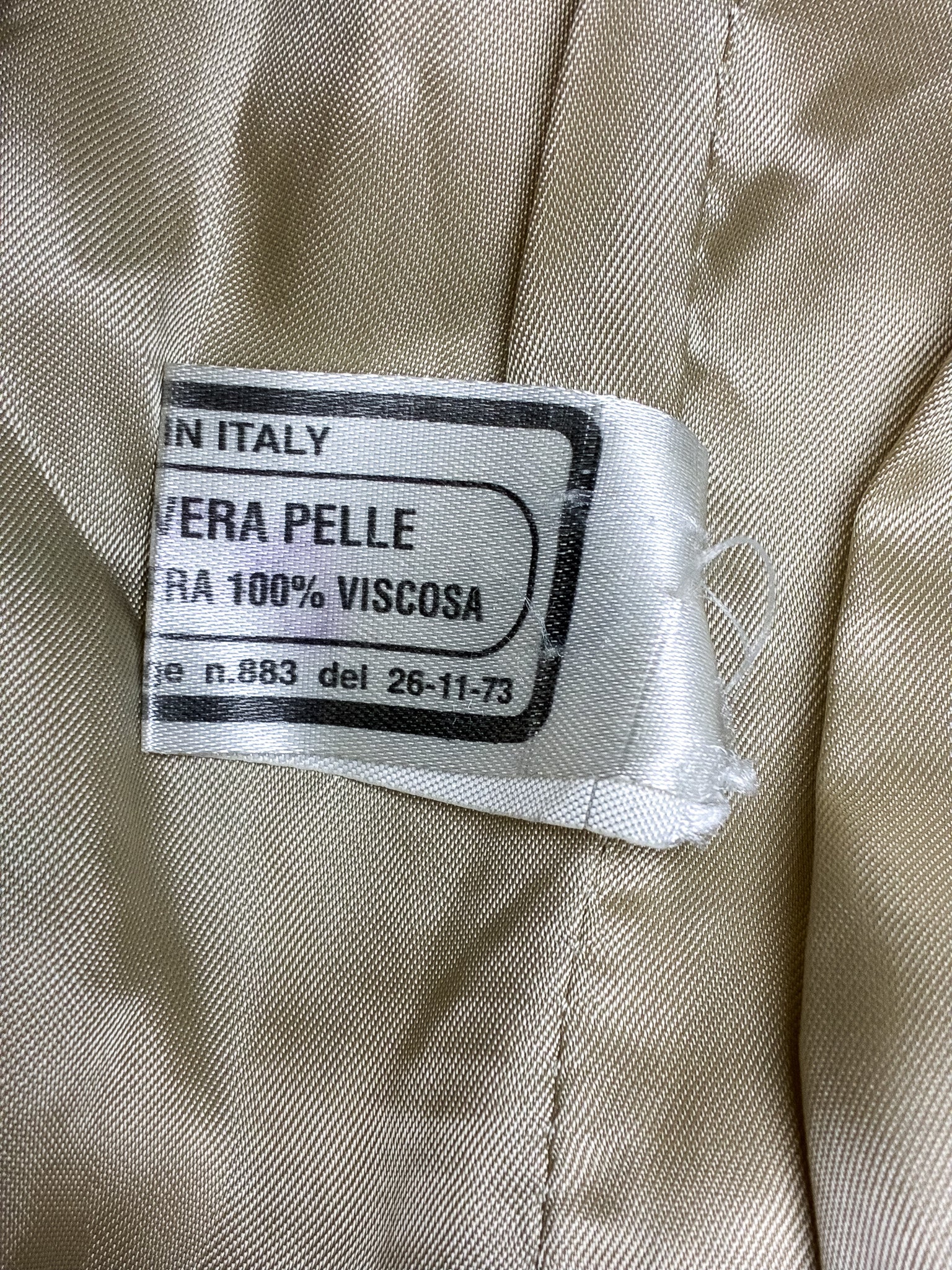 2000s Cream Embroidered Suede Jacket - S