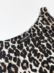 D&G Dolce & Gabbana Underwear 2000s Leopard Print Tank - M/L