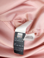 Blugirl Blumarine Modern Dusty Rose Satin Midi Dress - M