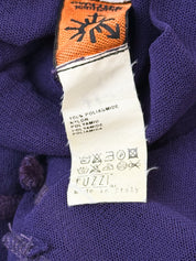 Jean Paul Gaultier Soleil 1990s Purple Mesh Turtleneck Tank - M/L