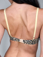 D&G Dolce & Gabbana 2000s Leopard Lace Underwired Bra and Brief Set - 30B / M