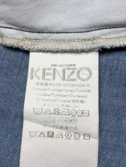 Kenzo Paris 2010s "Hyper Renegade" Graphic Denim Midi Skirt - S/M