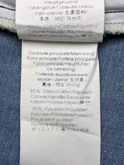 Kenzo Paris 2010s "Hyper Renegade" Graphic Denim Midi Skirt - S/M