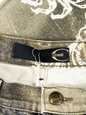 Just Cavalli FW2003 Astrology Zodiac Print Jeans - W27