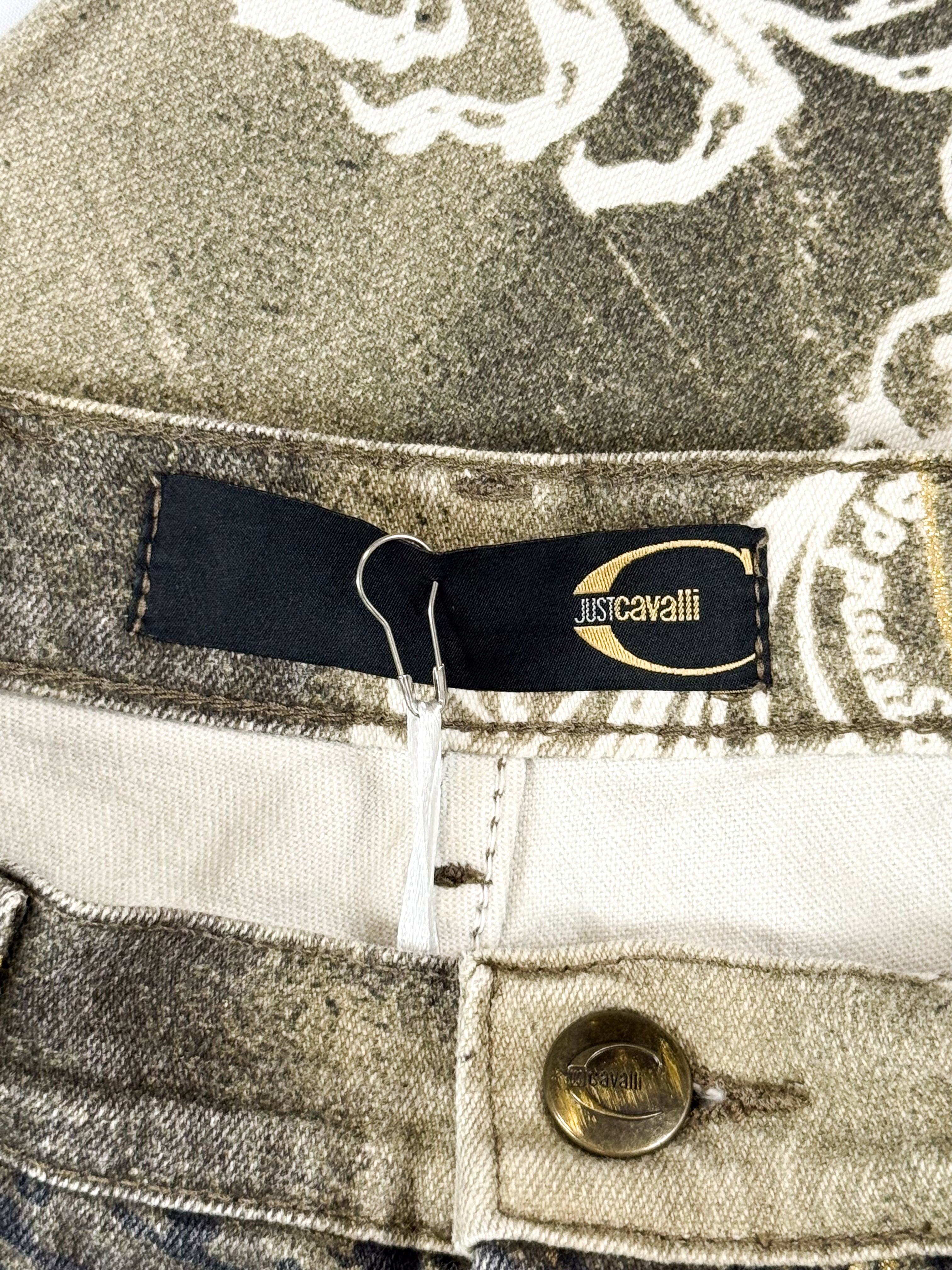 Just Cavalli FW2003 Astrology Zodiac Print Jeans - W27