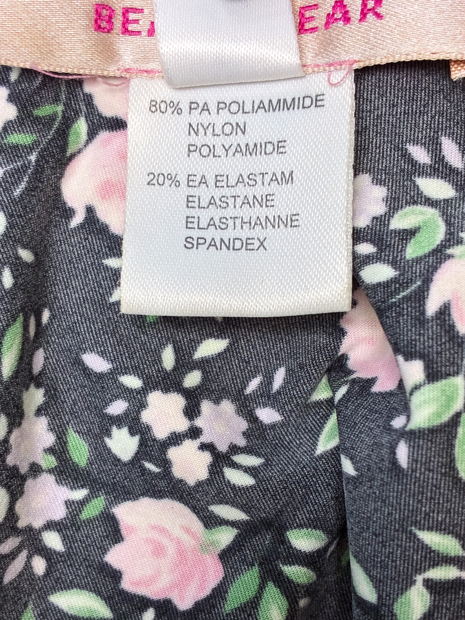 Blumarine Beachwear 2000s Black Rose Floral Halter Mini Dress - M
