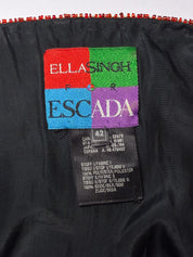Ella Singh for Escada 1990s Couture Sequin Dress – M