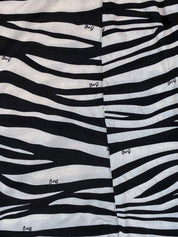 D&G 2000s Zebra Print Stretch Cami