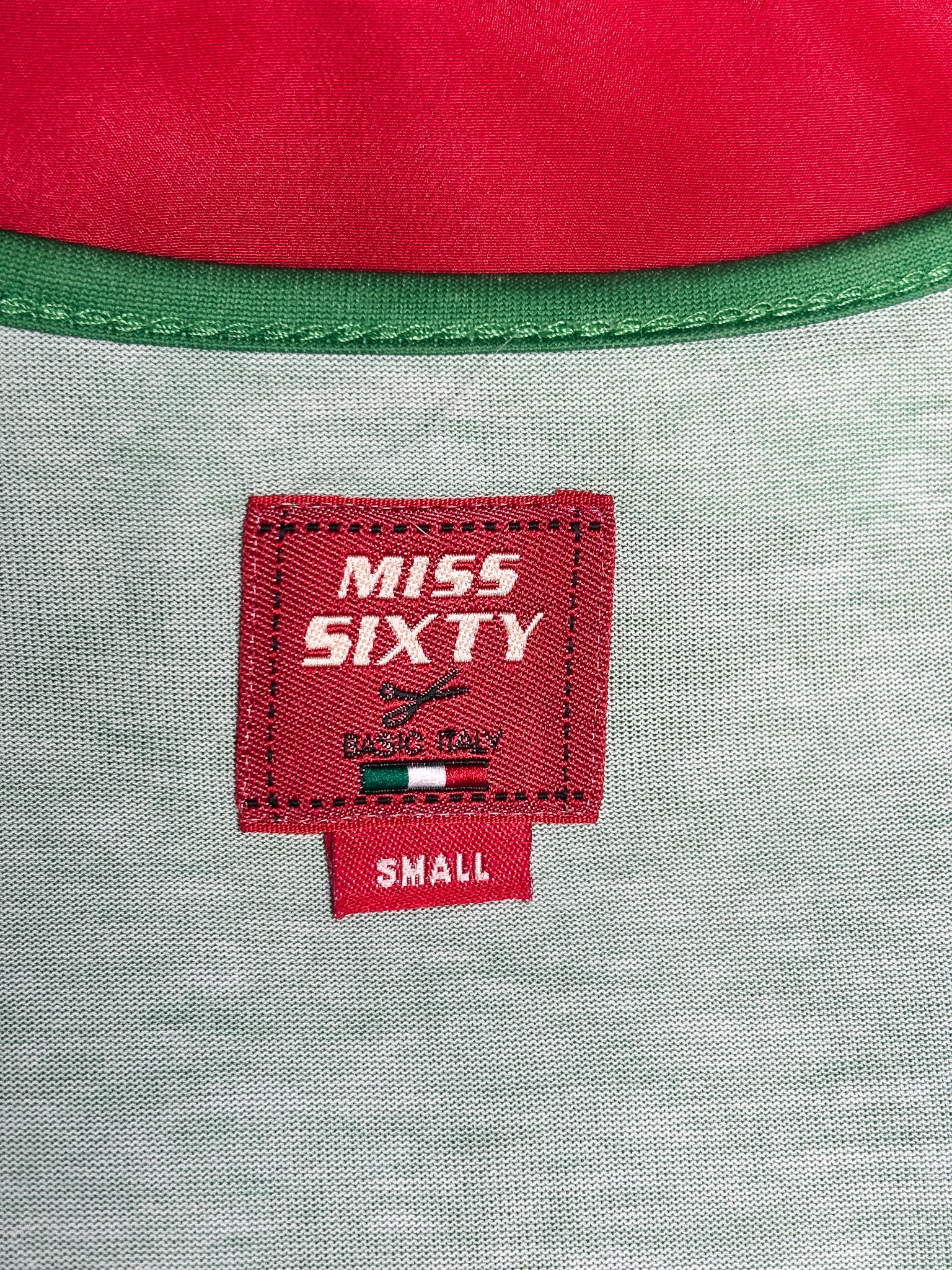 Miss Sixty 2000s Green Manga Print Slip Dress - S/M