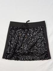 Twin-Set T.S.J. 2000s Black Sequin Mini Skirt - XS/S