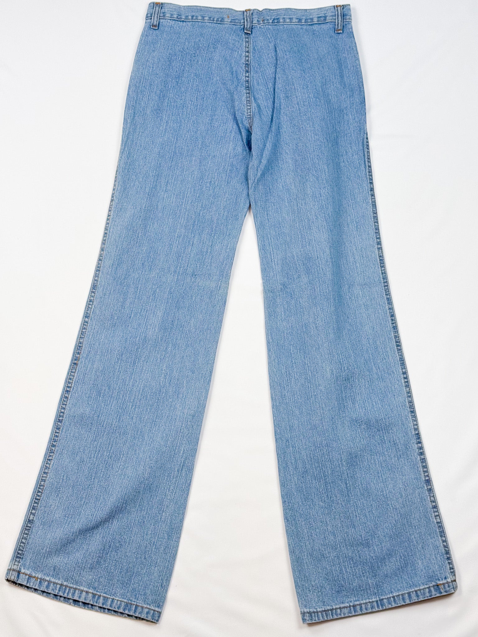 Morris Jeans Division 2000s Light Wash Wide Leg Jeans - W30
