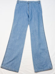 Morris Jeans Division 2000s Light Wash Wide Leg Jeans - W30