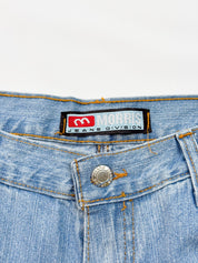 Morris Jeans Division 2000s Light Wash Wide Leg Jeans - W30