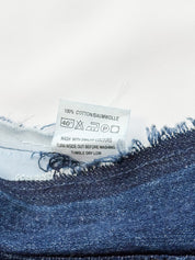 Free Soul 2000s Dark Wash Bell Bottom Raw Edge Flare Jeans - W27