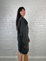 Just Cavalli 2000s Denim Trench