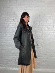 Just Cavalli 2000s Denim Trench