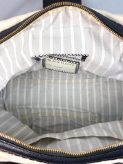 Black Fleece by Thom Browne for Brooks Brothers 2000s Canvas & Leather Colorblock Bowler Bag