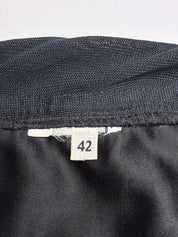 D&G Dolce & Gabbana 2000s Black Satin Corset Top - M