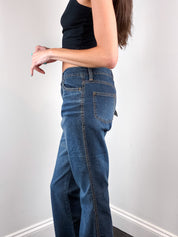 Morris Jeans Division 2000s Dark Wash Bootcut Jeans - W30