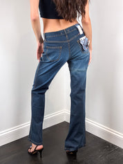 Morris Jeans Division 2000s Dark Wash Bootcut Jeans - W30