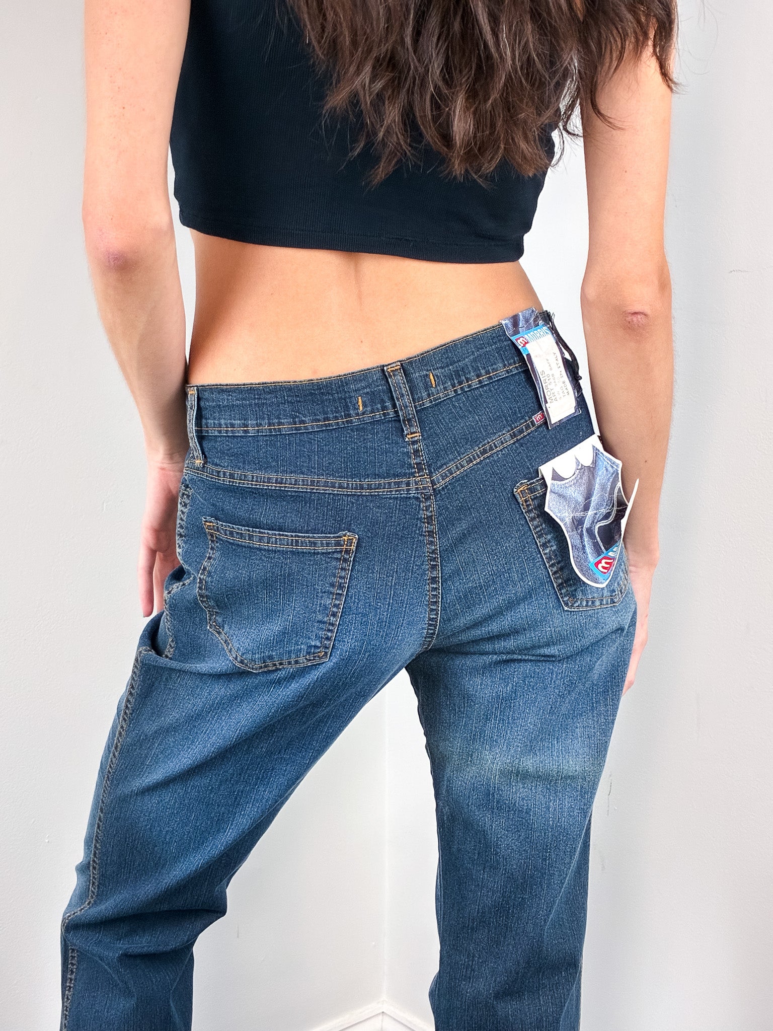 Morris Jeans Division 2000s Dark Wash Bootcut Jeans - W30