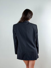 Reda Blue Navy Wool Blazer